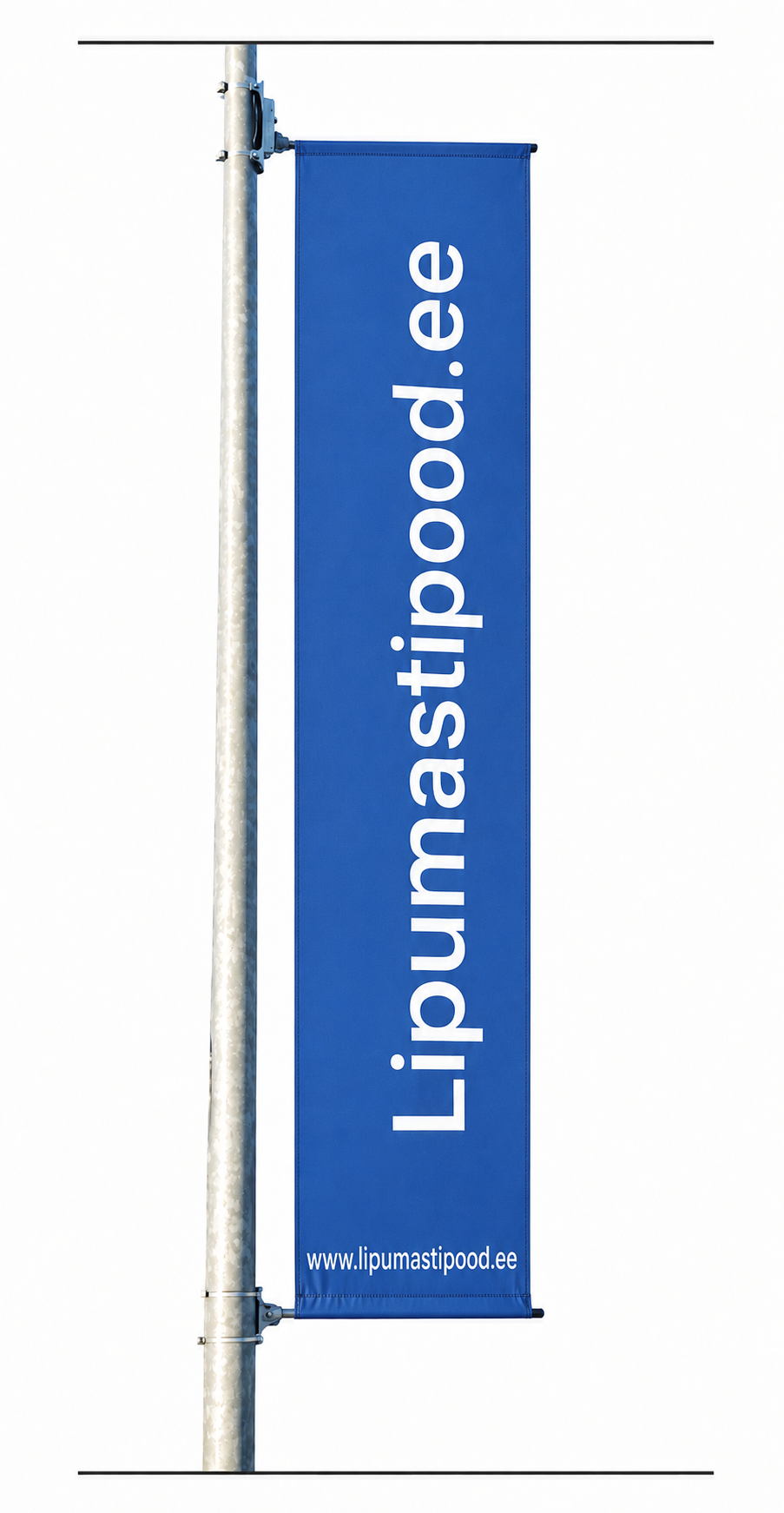 BannerSaver kinnitus tänavapostidele.